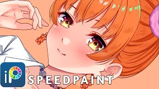 【Ibis Paint】Speedpaint Commission 003  Ibis Paint X Tutorial [upl. by Aciria]