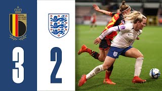 Belgium 32 England  Lionesses Defeated In Belgium  Highlights [upl. by Hahn]