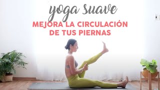 🌸YOGA SUAVE PARA MEJORAR CIRCULACIÓN DE PIERNAS disminuir varices y revitalizar Brenda Yoga [upl. by Dore]