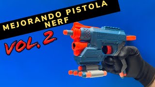 Como mejorar una pistola NERF para agregar mas espacio de carga [upl. by Merideth]