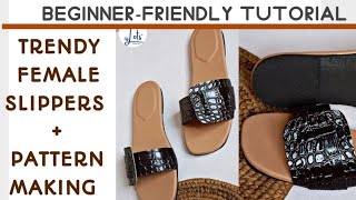 Get Started with This if Youre a Beginner in Shoemaking  Handmade  2024 Trendy Slippers [upl. by Calore]