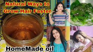 Easiest and Safest ways to Make Your Hair Grow Faster Naturally [upl. by Atnicaj]