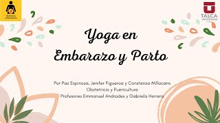 Yoga en el embarazo y parto [upl. by Nellda883]