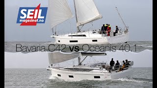 Bavaria C42 vs Oceanis 401 english [upl. by Lombardi236]