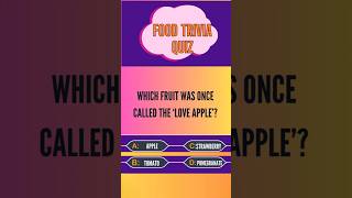 Food Trivia Questions That Will Stump You  Fun Facts amp Myths quiz [upl. by Yanetruoc]