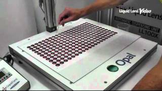 Liquid Lens Doming  Opal SemiAutomatic Machine Demonstration [upl. by Hescock]