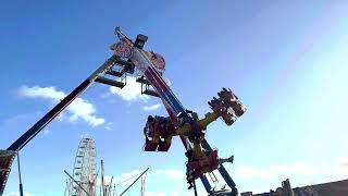 MEGA EXTREM OFF RIDE  LUNA PARK QUIMPER 2024 [upl. by Nameerf]