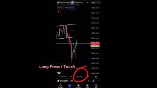 How to change Time Zone in Tradingview Mobile App [upl. by Eizeerb]