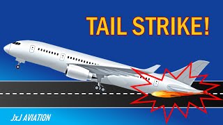 What is a Tail Strike  Causes of Tail Strikes  The Impact  Techniques to Avoid Tail Strike [upl. by Massingill]