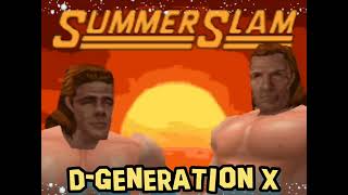 DGeneration X entrance Theme Fix  WWF WrestleMania X by GM Spectre Nintendo 64 [upl. by Enelyam375]