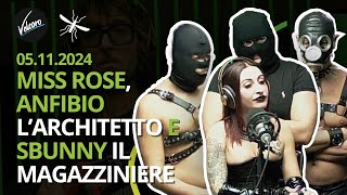 Miss Rose Anfibio larchitetto e Sbunny il magazziniere  La Zanzara del 05112024 [upl. by Aynor]