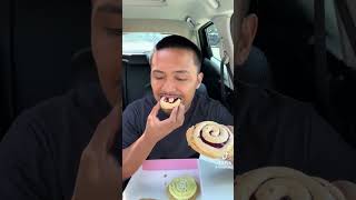 Crumbl Cookie mustang review mukbang crumblcookies [upl. by Eynobe]