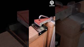 Sliding Gate Latch  Wooden Gate Latch  Clip 56 [upl. by Nwhas]