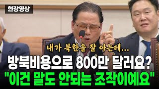 이재명대표가 방북비용으로 800만달러를 줬다구요 이건 말도 안되는 조작이예요 [upl. by Aryhs]