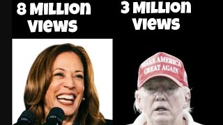 Kamala Harris Washed Donald Trump In Viewership On Fox News 8 Million Views to 3 Million [upl. by Dennie]