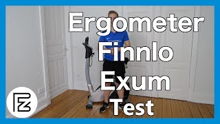 Finnlo Ergometer Exum im Test  Testsieger Stiftung Warentest 2015 [upl. by Alimak]