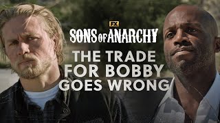 Bobby is Killed by August  Scene  Sons of Anarchy  FX [upl. by Navarro498]