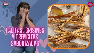 Talitas grisines y trencitas saborizadas I EscuelaDeCocina [upl. by Oderfla]