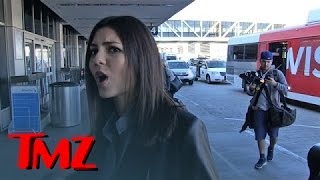 Victoria Justice  Its Not My Fault Victorious Got Cancelled  TMZ [upl. by Aerona]