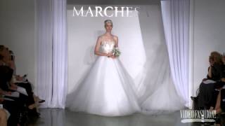 Marchesa Bridal Wear AutumnWinter 201314  Videofashion [upl. by Remle]