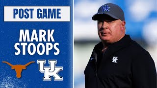 Mark Stoops Speaks After Texas Loss Wraps Up 17 SEC Season [upl. by Yffub]