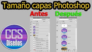 Aumentar tamaño capas Photoshop [upl. by Ttennaj]