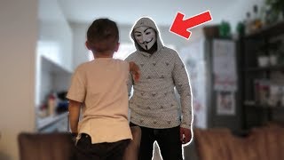 HOE REAGEREN DE KINDEREN OP DIT MASKER  VLOG 164 [upl. by Annoynek]