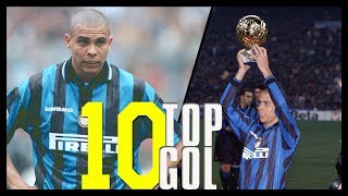 I 10 Gol più belli di Ronaldo con la maglia dellInter in Serie A [upl. by Miun]