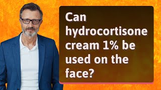 Can hydrocortisone cream 1 be used on the face [upl. by Engdahl]