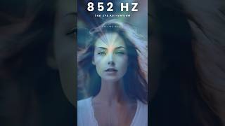 852 Hz ❯ Activate Crystal Clear Intuition ❯ Open Third Eye Chakra ❯ Solfeggio Sleep Music shorts [upl. by Cranston]