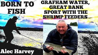 FLY FISHING  GRAFHAM WATERS SHRIMP FEEDING TROUT [upl. by Llenaej]