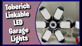 Must have Moveable Light Toberich Linkable Led Garage Lights  MumblesVideos Product Review [upl. by Collyer]