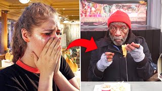 Waitress Fed a Homeless Man She Was Shocked When She Discovered Who He Truly Was [upl. by Kahler510]