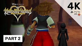 Part 2  Kingdom Hearts Recoded  4K Walkthrough and Cutscenes  No Commentary Walkthrough [upl. by Ruscher]