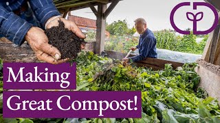 Composting from start to finish in different types of heap Including a ground level wormery [upl. by End]