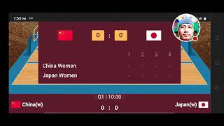 Japan vs China Gold Medal Match  2023 Asian Games Womens Basketball LIVE SCOREBOARD [upl. by Anerbas]