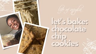 lets bake chocolate chip cookies  life of aqyila [upl. by Nolahc513]