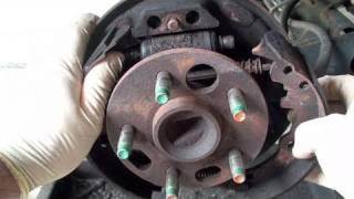 How To Replace Drum Brake Shoes Full  EricTheCarGuy [upl. by Marrin]