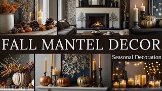 Fall Mantel Decorating Ideas Transform Your Fireplace for Autumn [upl. by Akeyla]