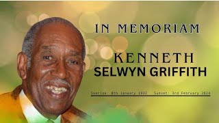 Kenneth Selwyn Griffith  Service of Thanksgiving [upl. by Snook]