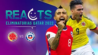 COLOMBIA vs CHILE  Clasificatorias Qatar 2022 🔴 EN VIVO [upl. by Rendrag]