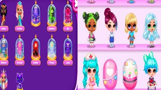 Sweet Dolls My Hospital Game Vs Princess Enchanted Castle Games [upl. by Hnoj]