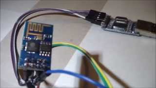 ESP8266 and DS18B20 as Web enabled thermometer [upl. by Terag]