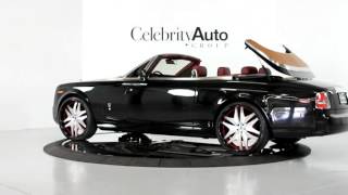 2009 ROLLS ROYCE PHANTOM DROPHEAD COUPE STEEL BONNET TEAK DECK 26S [upl. by Retswerb356]