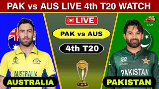 🔴 Live  Pakistan vs Australia 4th T20 Match 2024  Pak vs Aus 4th T20 Watch Live Score Commentary [upl. by Ettennan69]