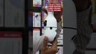 Dual Camera 360 Wifi Light Bulb camera Review ipcamera cctv security [upl. by Enyallij]