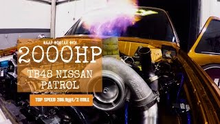 2000HP Al Anabi TB48 Nissan Patrol In the Dyno [upl. by Jann235]