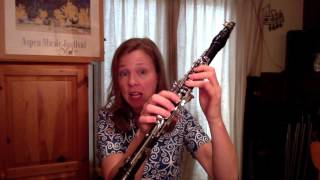 Clarinet Lesson How to improve your throat tone Bb and A [upl. by Anirbed]