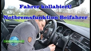 Fahrer kollabiert  Notbremsfunktion Beifahrer  Fahrstunde [upl. by Ramon159]