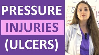 Pressure Ulcers Injuries Stages Prevention Assessment  Stage 1 2 3 4 Unstageable NCLEX [upl. by Shear]